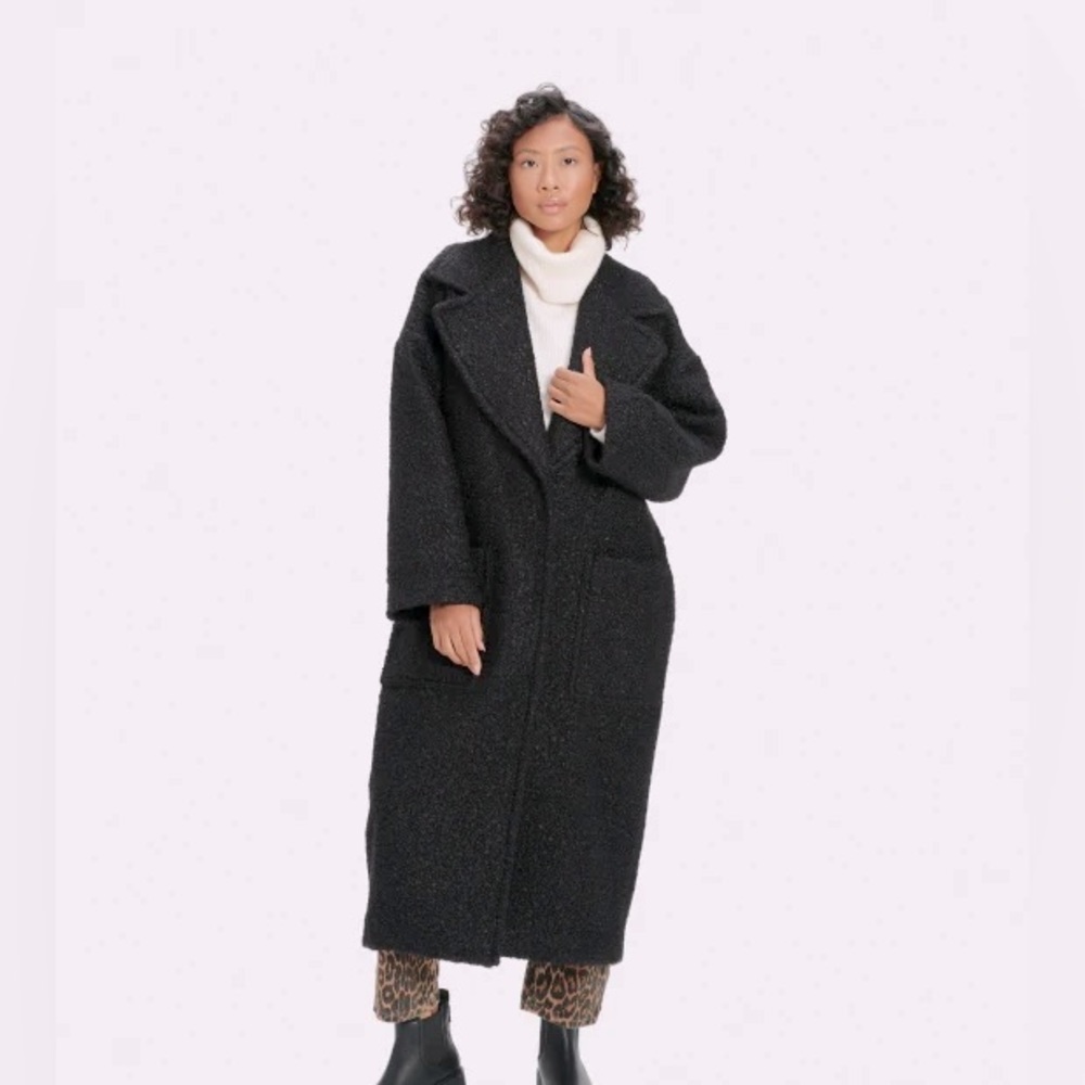 Women’s UGG Hattie Long Oversized Teddy Coat